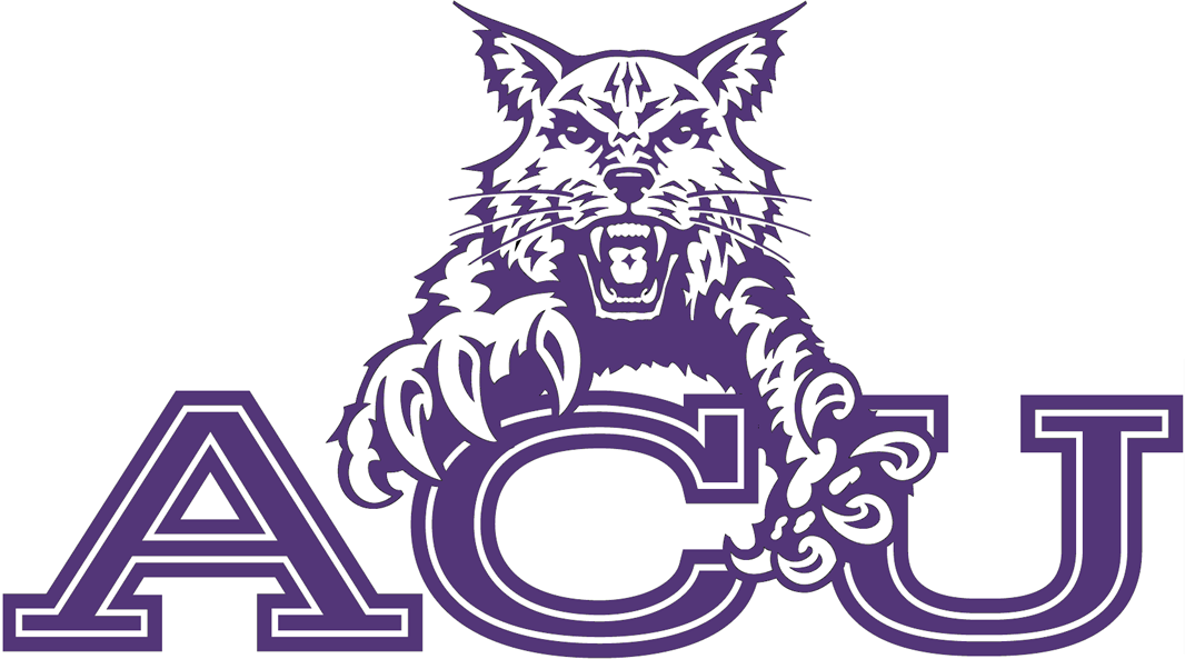 abilene christian wildcats 1997-2012 alternate logo v2 diy DTF decal sticker